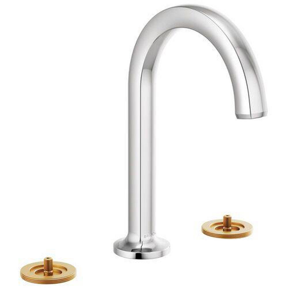 Brizo Chrome Widespread Bathroom Sink Faucet 