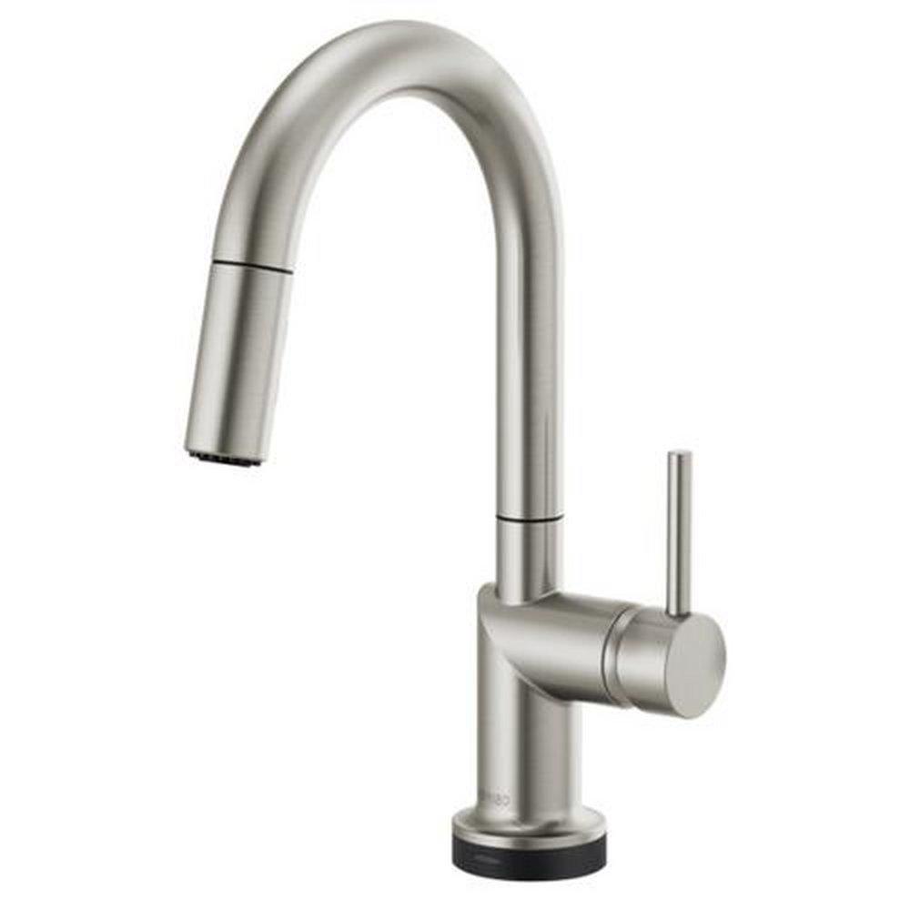 Pull Down Kitchen Faucet - Less Handle in Stainless 
