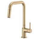 Single Handle Pull Down Kitchen Faucet in Luxe Gold (Handle Sold Separately)