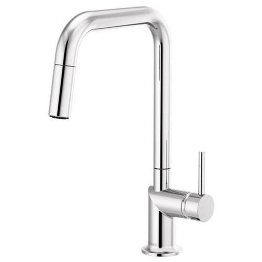 Brizo Chrome Single Handle Pull Down Kitchen Faucet 