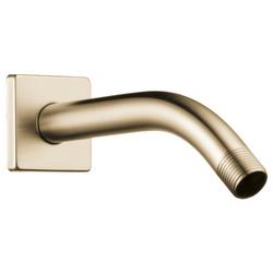 7 in. Shower Arm and Flange in Luxe Gold