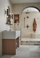 7 in. Shower Arm and Flange in Brilliance® Black Onyx 