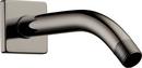 7 in. Shower Arm and Flange in Brilliance® Black Onyx