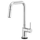 Single Handle Pull Down Kitchen Faucet with Touch Activation in Chrome (Handle Sold Separately)