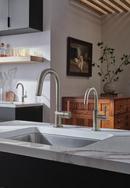 Brizo Luxe Steel Pull Down Kitchen Faucet 