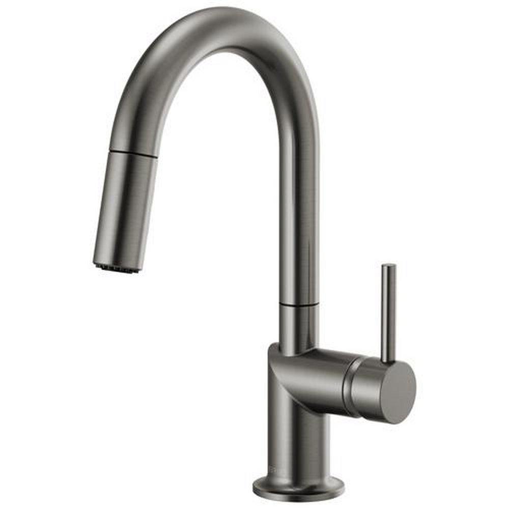 Brizo Luxe Steel Pull Down Kitchen Faucet 