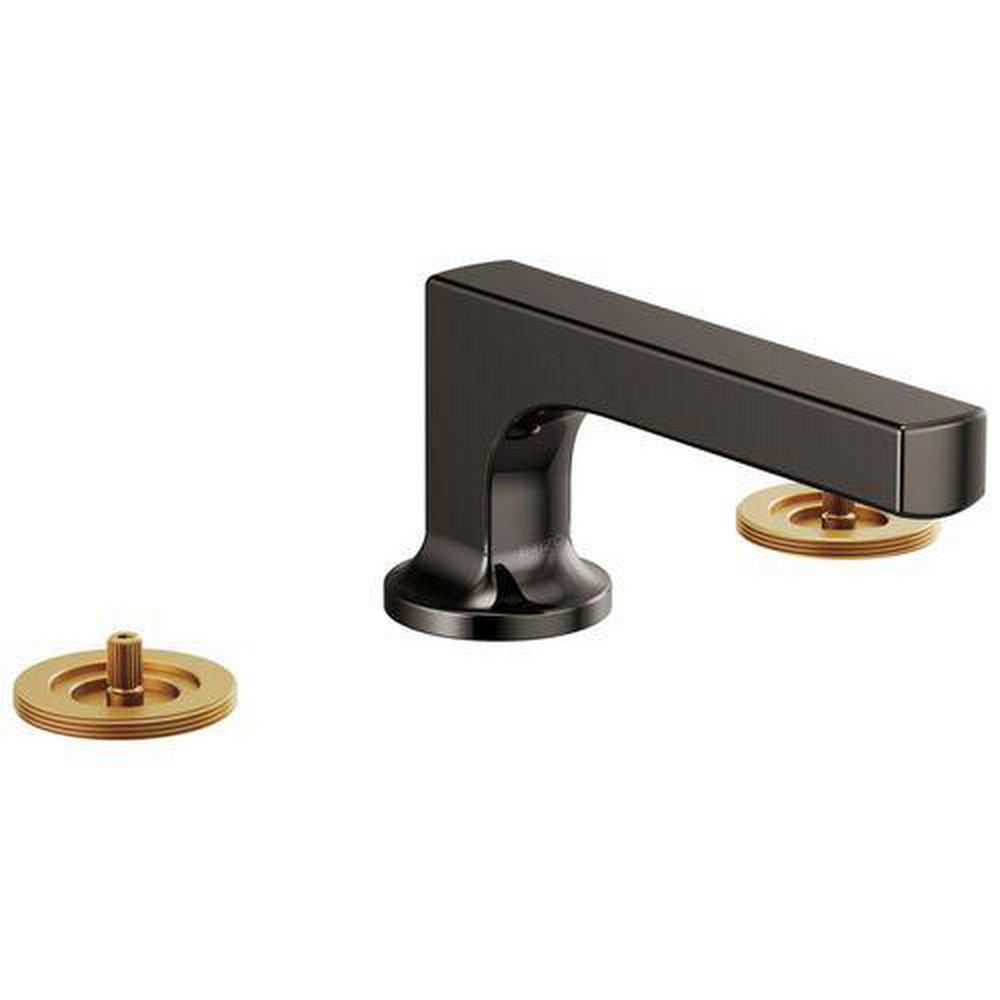Brizo Brilliance Black Onyx Widespread Bathroom Sink Faucet 
