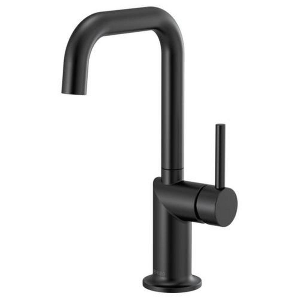 Brizo Matte Black Single Handle Bar Faucet (Handle Sold Separately) 