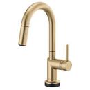 Brizo Luxe Gold Pull Down Kitchen Faucet 