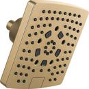 Brizo Luxe Gold Multi Function Full + Shampoo Spray, Full Spray, H2Okinetic&reg; Rinsing Spray, Massaging Spray and Shampoo Spray Showerhead 