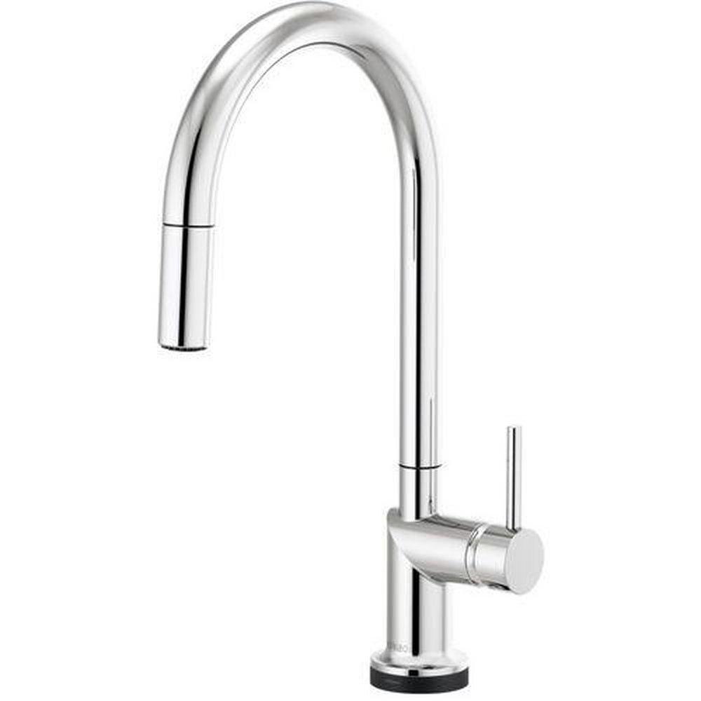 Brizo Chrome Single Handle Pull Down Touch Activated Kitchen Faucet 