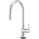 Single Handle Pull Down Kitchen Faucet with Touch Activation in Chrome (Handle Sold Separately)