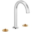 Brizo Chrome Widespread Bathroom Sink Faucet 