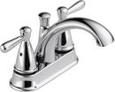Peerless&reg; Chrome Two Handle Centerset Bathroom Sink Faucet 