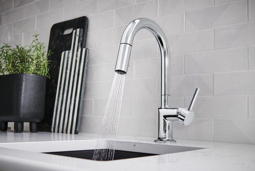 Brizo Chrome Pull Down Kitchen Faucet 