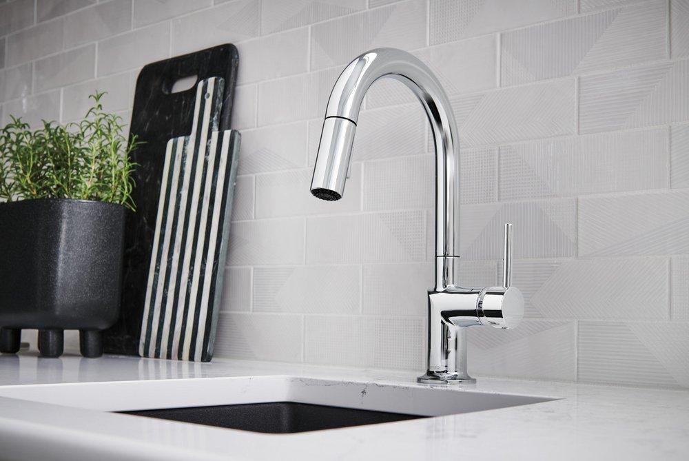 Brizo Chrome Pull Down Kitchen Faucet 
