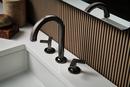 Brizo Brilliance Black Onyx Widespread Lavatory Cross Handles 