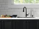 Delta Faucet Matte Black 2-5/8 in. 13 oz. Kitchen Soap Dispenser 