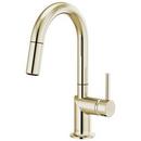 Brizo Polished Nickel Pull Down Kitchen Faucet 
