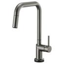 Single Handle Pull Down Kitchen Faucet with Touch Activation in Luxe Steel (Handle Sold Separately)