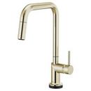 Single Handle Pull Down Kitchen Faucet with Touch Activation in Polished Nickel (Handle Sold Separately)