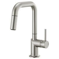 Single Handle Pull Down Bar Faucet in Brilliance&reg; Stainless (Handle Sold Separately)