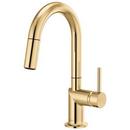 Single Handle Pull Down Bar Faucet in Brilliance® Polished Gold® (Handle Sold Separately)