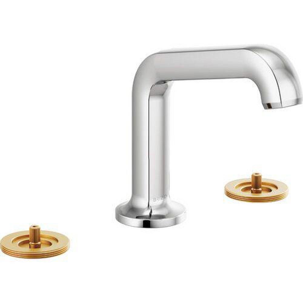 Brizo Chrome Widespread Bathroom Sink Faucet 