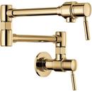 Brizo Polished Gold Two Handle Lever Pot Filler 