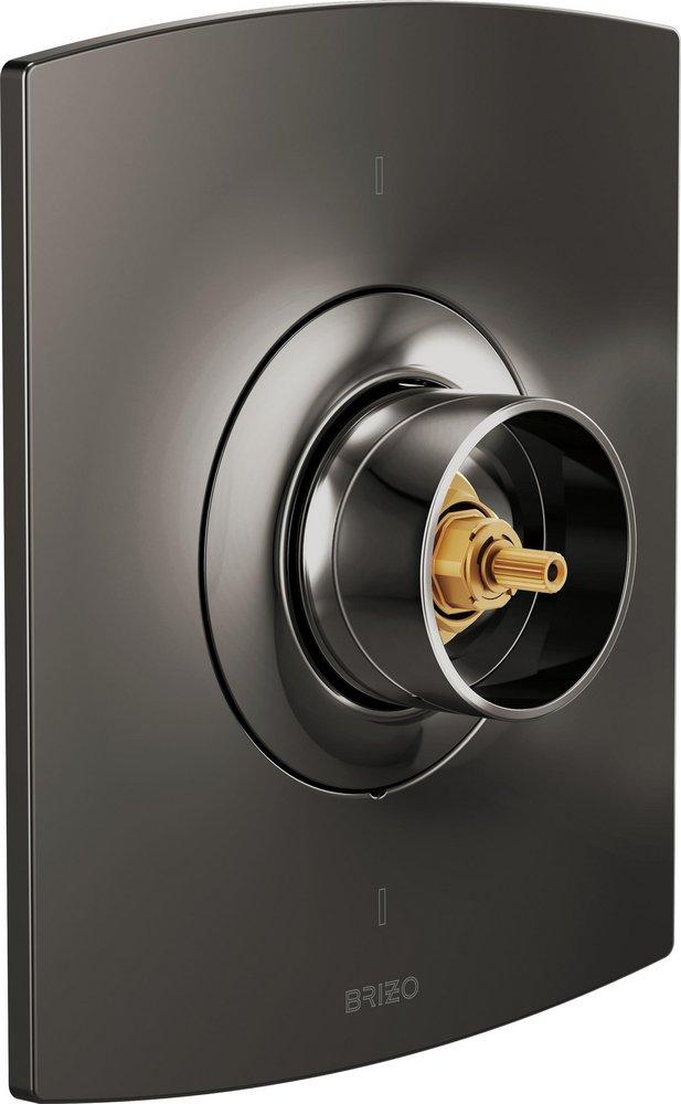 Brizo Brilliance Black Onyx No Handle Bathtub & Shower Faucet (Trim Only) 