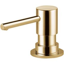 2-3/4 in. 13 oz. Kitchen Soap Dispenser in Polished Gold