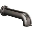 Brizo Brilliance Black Onyx 2-3/4 x 9-11/16 in. NPT and Sweat Solid Brass Diverter Tub Spout 