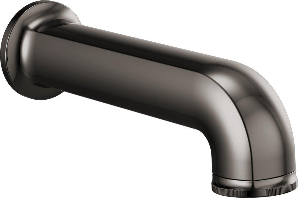 Brizo Brilliance Black Onyx 2-3/4 x 9-11/16 in. NPT and Sweat Solid Brass Diverter Tub Spout 