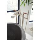 Brizo Luxe Nickel 1/2 x 30-1/2 in. Slip Solid Brass Tub Filler Union 