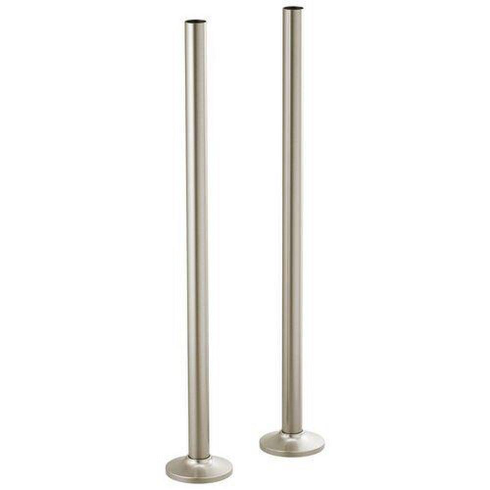 Brizo Luxe Nickel 1/2 x 30-1/2 in. Slip Solid Tub Filler Union 