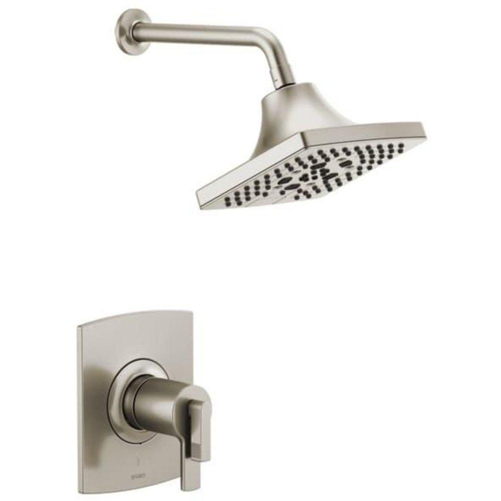 Brizo Luxe Nickel Single Handle Multi Function Shower Faucet (Trim Only) 