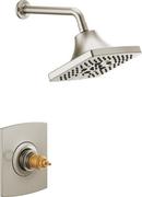 Multi Function Shower Faucet in Luxe Nickel (Trim Only) (Handles Sold Separately)