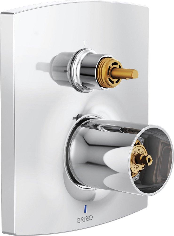 Brizo Chrome Two Handle Bathtub & Shower Faucet (Trim Only) 