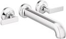 Wall Mount Tub Filler in Chrome (Handles Sold Separately)