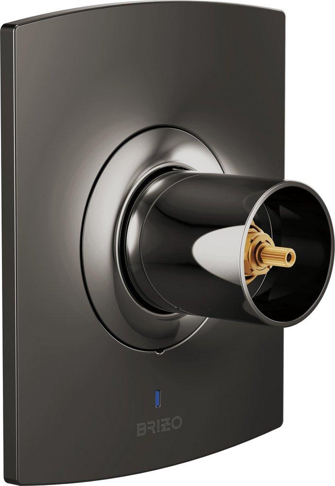 Brizo Brilliance Black Onyx Single Handle Bathtub & Shower Faucet (Trim Only) 