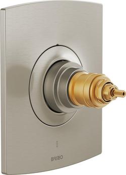 Thermostatic Valve Trim in Luxe Nickel (Handles Sold Separately)