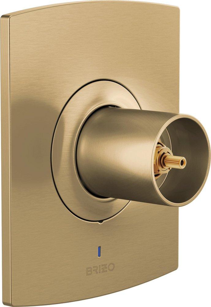 Brizo Luxe Gold Single Handle Bathtub & Shower Faucet (Trim Only) 