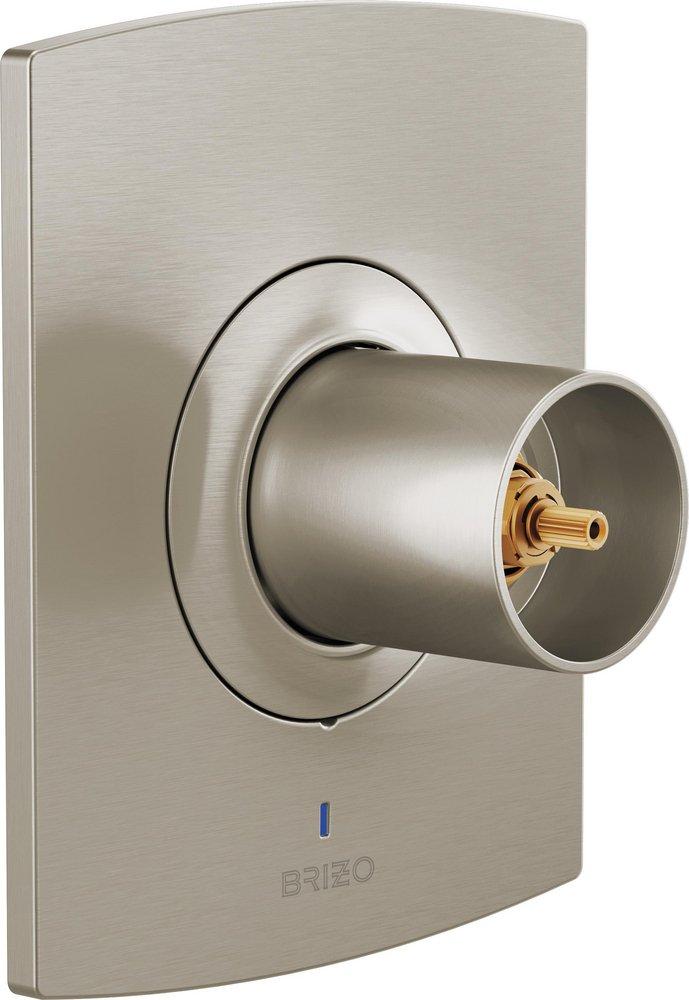 Brizo Luxe Nickel Single Handle Bathtub & Shower Faucet (Trim Only) 