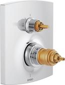 Brizo Chrome Three Handle Bathtub & Shower Faucet (Trim Only) 