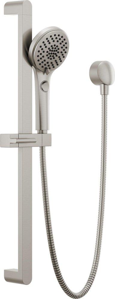 Peerless&reg; Brushed Nickel No Handle Multi Function Shower System 