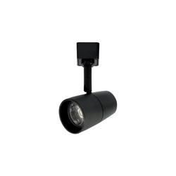 10W 1-Light Integrated LED Track Lighting in Black