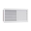 PROSELECT® White 10 in. Residential Floor Register White Steel 