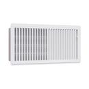 PROSELECT&reg; White 10 in. Residential Floor Register White Steel 