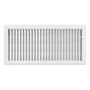 PROSELECT&reg; White 10 in. Residential Floor Register White Steel 