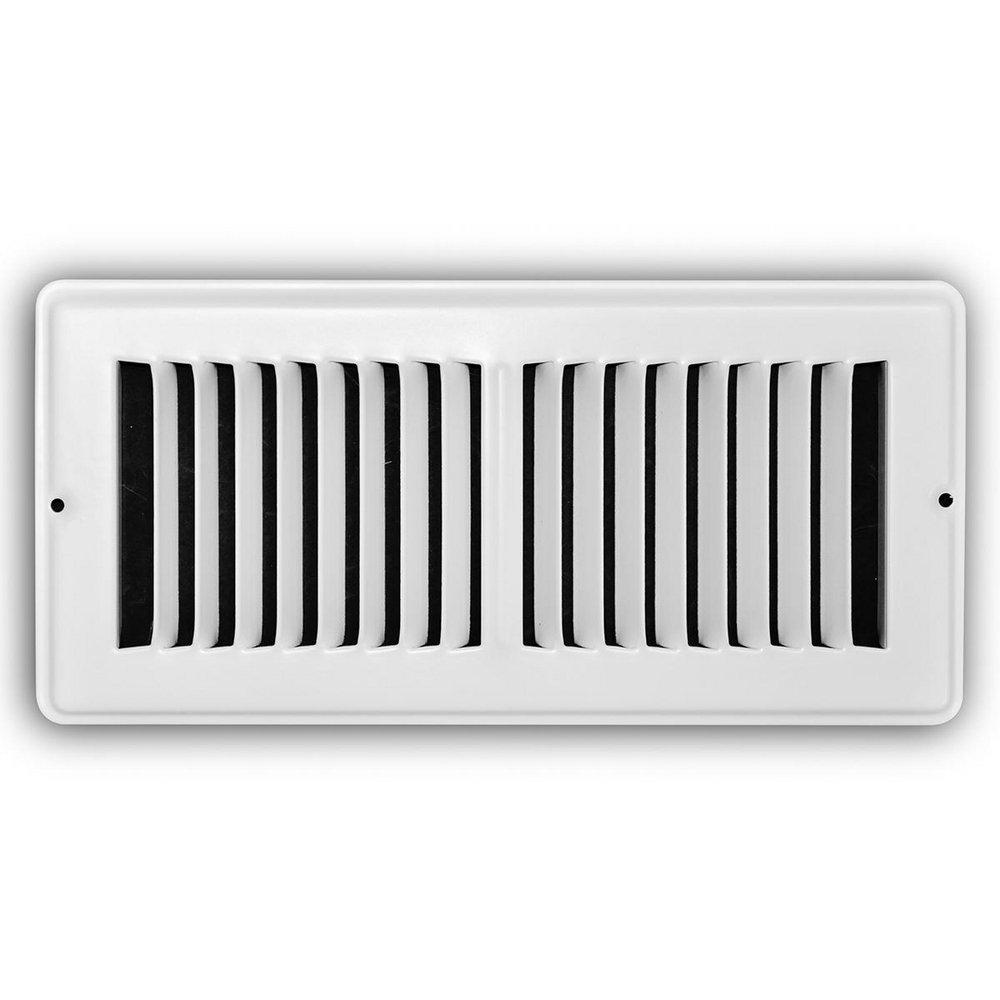 PROSELECT® White 10 in. Toe Space Grille Residential White Steel 